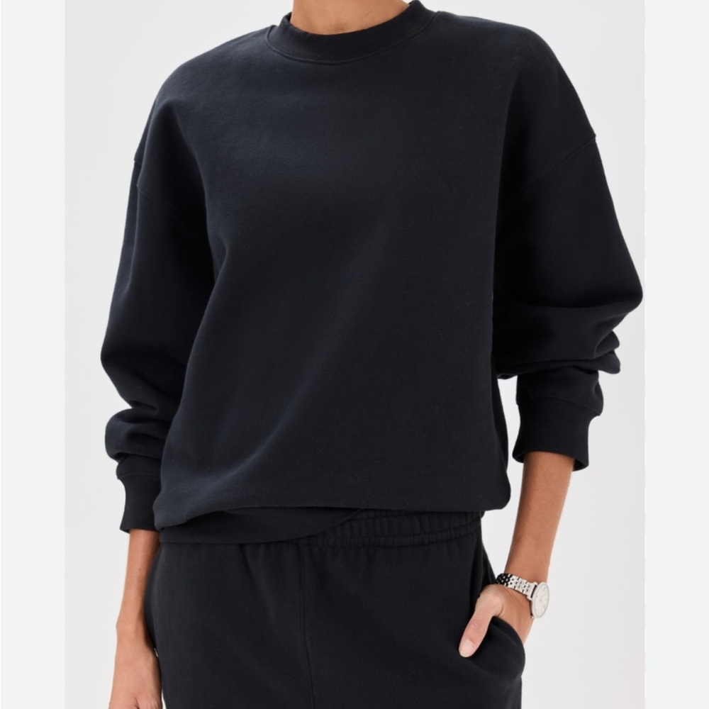 Reformation Black Women's Crewneck Pullover Sweater XS